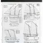 Autres décorations murales - Toile parchemin 4 goelettes XIXe, 35,5 x 46 cm - TRADE WINDS