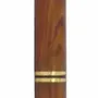 Objets de décoration - Canne de marche en bois av pommeau en L, équipée d'1 boussole et fiole secrète - H. 91 cm - TRADE WINDS