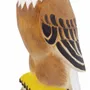 Sculptures, statuettes et miniatures - Aigle sur socle en bois sculpté, H. 30 cm - TRADE WINDS