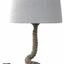 Lampes à poser - Lampe cordage en bois, H.47 cm, 230 V - E27-60W - TRADE WINDS