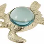 Presse-papier - Loupe presse papier tortue marine, Laiton - 16.5 cm - TRADE WINDS