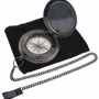 Objets de décoration - Boussole chemin de fer laiton vieilli, Ø 6.7 cm av chainette ds étui velours - TRADE WINDS