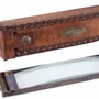 Other office supplies - Working magnifier with leather pouch, reproduction from the London opticians Watts & Sons, 1814, magnification x2,5 - TRADE WINDS