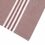 Tea towel - Torchon de cuisine recyclé Recycling , 4 motifs ,Rouille/Blanc 50x70cm - BY WILLE