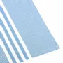 Tea towel - Torchon de cuisine recyclé Recycling , 4 motifs , Bleu C/Blanc 50x70cm - BY WILLE