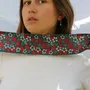 Foulards et écharpes - Foulard en Soie Les Bandeaux Slash Les Belles Vagabondes - LES BELLES VAGABONDES