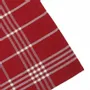 Tea towel - Torchon de cuisine recyclé Recycling , 4 motifs , Rouge/Beige 50x70cm - BY WILLE