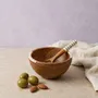 Plats et saladiers - Saladiers et bols en bois d'olivier et os - BE HOME