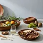 Plats et saladiers - Saladiers et bols en bois d'olivier et os - BE HOME