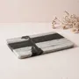 Plats et saladiers - Planches marbre blanc et noir - BE HOME