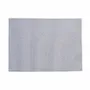 Linge de table textile - SET DE TABLE ESSUYABLE RECYCLÉ, BOSSE, BLEU MARINE/BLANC 33x45 - BY WILLE