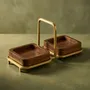 Platter and bowls - Mariposa trays - BE HOME