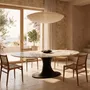 Tables Salle à Manger - Table à manger Vesia ovale - EMPREINTE DU TEMPS
