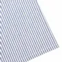 Linge de table textile - NAPPE ESSUYABLE RECYCLÉE BOSSE, GRIS BLEU/BLANC 140x240cm - BY WILLE