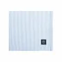 Linge de table textile - NAPPE ESSUYABLE RECYCLÉE BOSSE, BLEU CLAIR/BLANC 140x240cm - BY WILLE