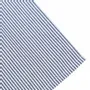 Linge de table textile - NAPPE ESSUYABLE RECYCLÉE BOSSE, BLEU MARINE/BLANC 140x240cm - BY WILLE