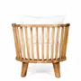 Canapés - Le Fauteuil Une Place Malawi - Blanc Naturel - BAZAR BIZAR LIVING