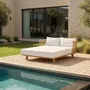 Lits - Le Double Lit de Jour Malawi - Naturel Blanc - BAZAR BIZAR LIVING