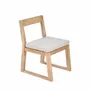 Chaises - La Chaise De Salle À Manger Linear - Gris Naturel - BAZAR BIZAR LIVING