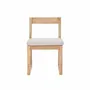 Chaises - La Chaise De Salle À Manger Linear - Gris Naturel - BAZAR BIZAR LIVING