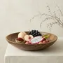 Platter and bowls - Vosso acacia salad bowls - BE HOME