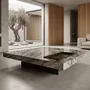 Tables basses - Table basse Elyra marbre - EMPREINTE DU TEMPS