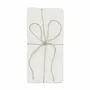 Linge de table textile - SERVIETTE RECYCLÉE 2-PACK ELIN, BEIGE 45x45cm - BY WILLE