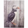 Tableaux - Tableau macareux sur base bois (pin) - dim. 33x25 cm - TRADE WINDS