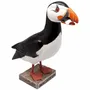Sculptures, statuettes and miniatures - Wooden puffin, H : 9''1/2 - TRADE WINDS