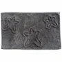 Tapis - Tapis de bain 3 étoiles de mer 50x80, gris - TRADE WINDS