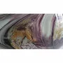 Objets de décoration - Oiseau violet en verre pailleté dore, L : 15 cm - TRADE WINDS