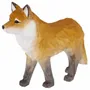 Sculptures, statuettes et miniatures - Renard en bois sculpté, H. 10 cm - TRADE WINDS
