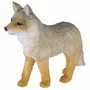 Sculptures, statuettes et miniatures - Loup en bois sculpté, H. 10 cm - TRADE WINDS