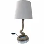 Lampes à poser - Lampe cordage en bois, H.47 cm, 230 V - E27-60W - TRADE WINDS