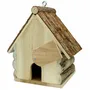 Ornaments - Chalet nest house in nanmu wood, diam. 10"1/2 mm, H : 8"2/3 x l. 7"1/2 x depth 6"1/10 - TRADE WINDS