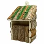 Ornements - Nichoir Quebec, bois sapin trou 5x12 cm, H.23xL.15xpof.13 cm - TRADE WINDS