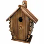 Ornements - Nichoir bucheron, sapin, trou D.32 mm, H.23 x l.19 x prof. 11 cm - TRADE WINDS
