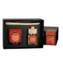 Bougies - NUMBERS NUM.3 AMBER & VANILLA SET OF CANDLE AND DIFFUSER - CERABELLA SL