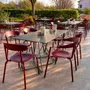 Fauteuils - Chaise d'extérieur empilable en aluminium ALU MITO - ALTEK ITALIA DESIGN