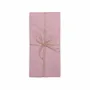 Table linen - SERVIETTE RECYCLÉE 2-PACK ELIN, ROSE CLAIR 45x45cm - BY WILLE