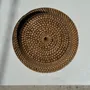 Storage boxes - Small flared Indonesian woven rattan bowl D20 H6 - OFFICE OBJETS