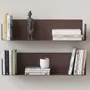Bookshelves - Wall Bookshelf 60 x 15 cm - Set of 2 - TEEBOOKS