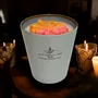 Candles - Daisy Flower Design Scented Jar Candle – Soy Wax - WIRAWIRI