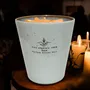 Candles - Daisy Flower Design Scented Jar Candle – Soy Wax - WIRAWIRI