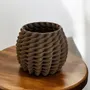Ceramic - Cache pot - textured ceramic - ANNE-SOPHIE AIMÉ