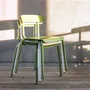 Fauteuils - Chaise d'extérieur empilable en aluminium ALU MITO - ALTEK ITALIA DESIGN