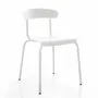 Fauteuils - Chaise d'extérieur empilable en aluminium ALU MITO - ALTEK ITALIA DESIGN