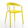 Fauteuils - ALU MITO stackable aluminium outdoor armchair - ALTEK ITALIA DESIGN