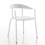 Fauteuils - ALU MITO stackable aluminium outdoor armchair - ALTEK ITALIA DESIGN