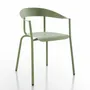 Fauteuils - ALU MITO stackable aluminium outdoor armchair - ALTEK ITALIA DESIGN